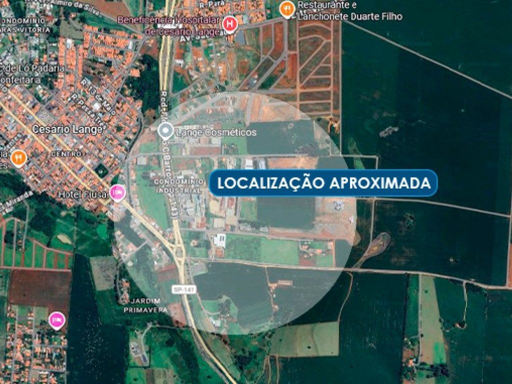 Área com 2.074 m² (Áreas A e C) - Cesário Lange - SP