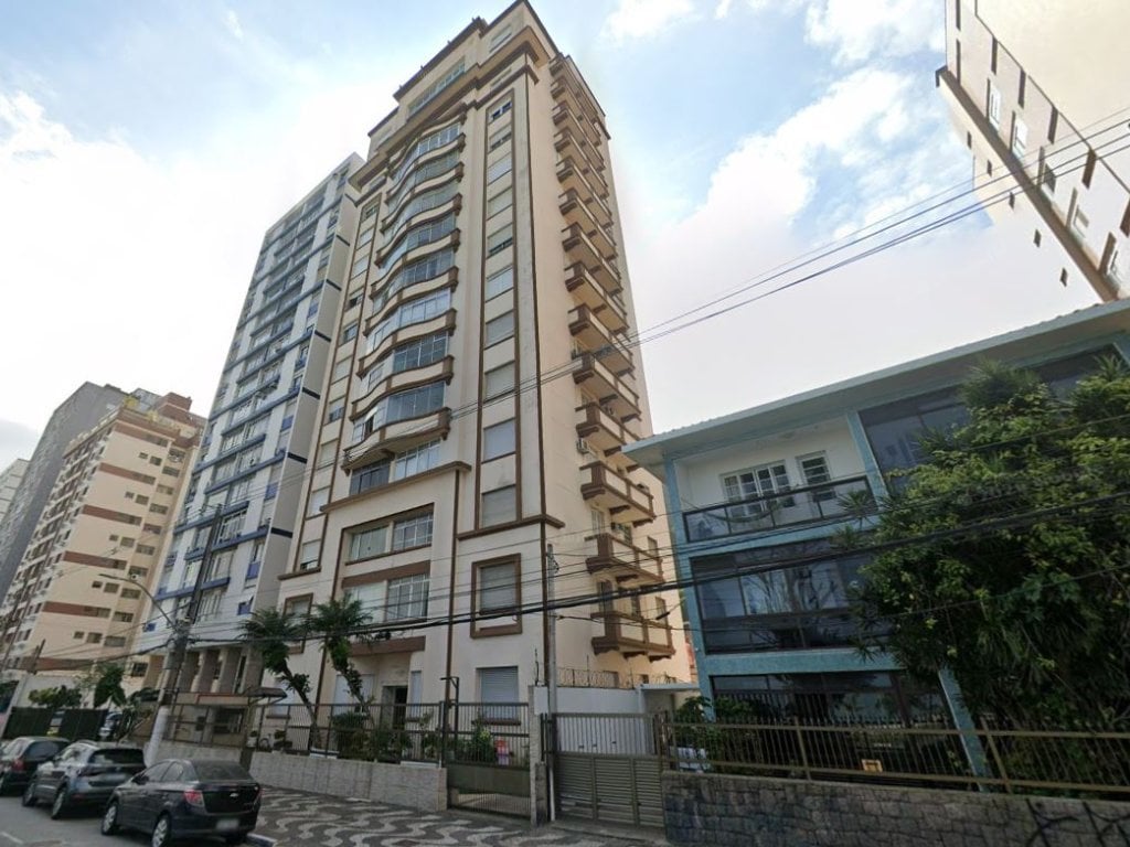 Apartamento 104 m² (Condomínio frente á Praia) - Itararé - São Vicente - SP