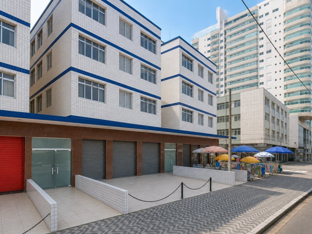 Apartamento 59 m² (Condomínio frente à Praia) - Aviação - Praia Grande - SP
