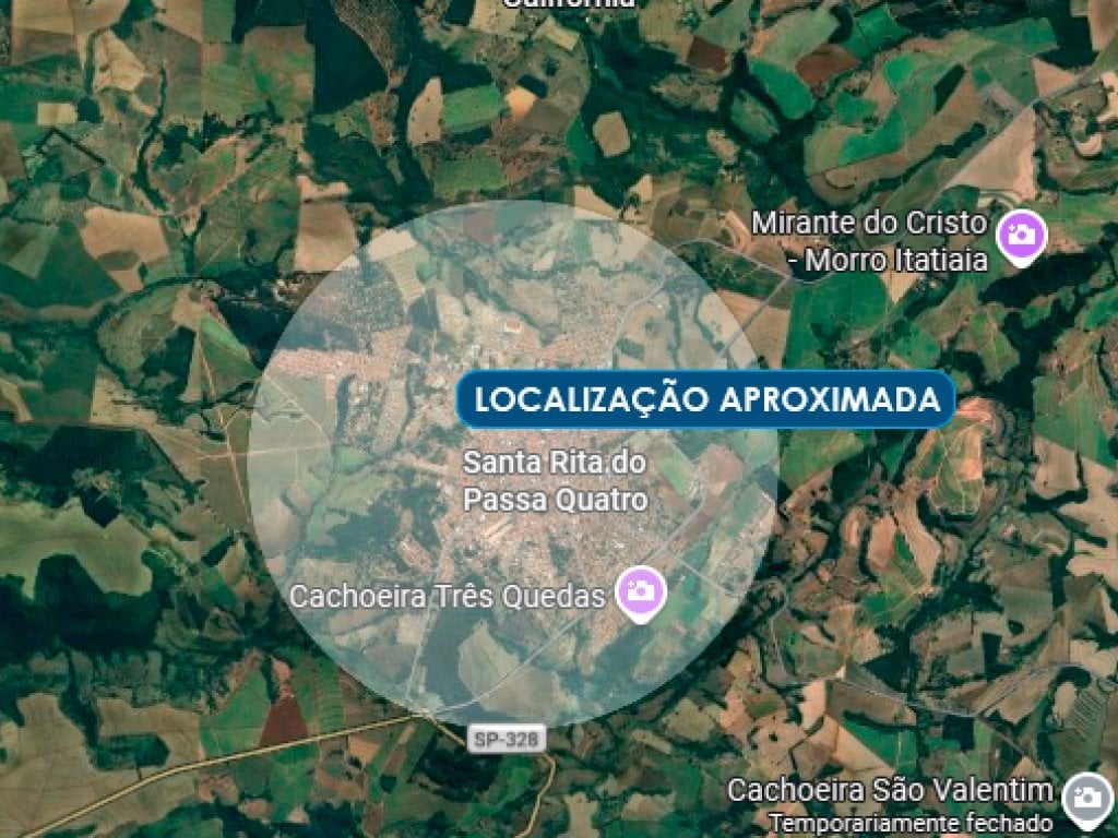 Fração Ideal sobre (16,66%) em Imóvel Rural 737 ha (Fazenda Santo Onofre) - Volta Redonda - Santa Rita do Passo Quatro - SP