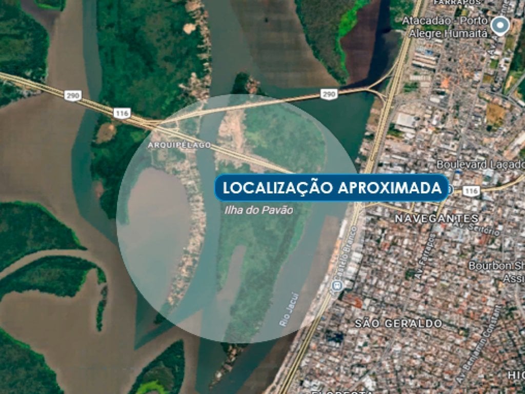 Área 7 ha - Ilha do Pavão - Porto Alegre - RS