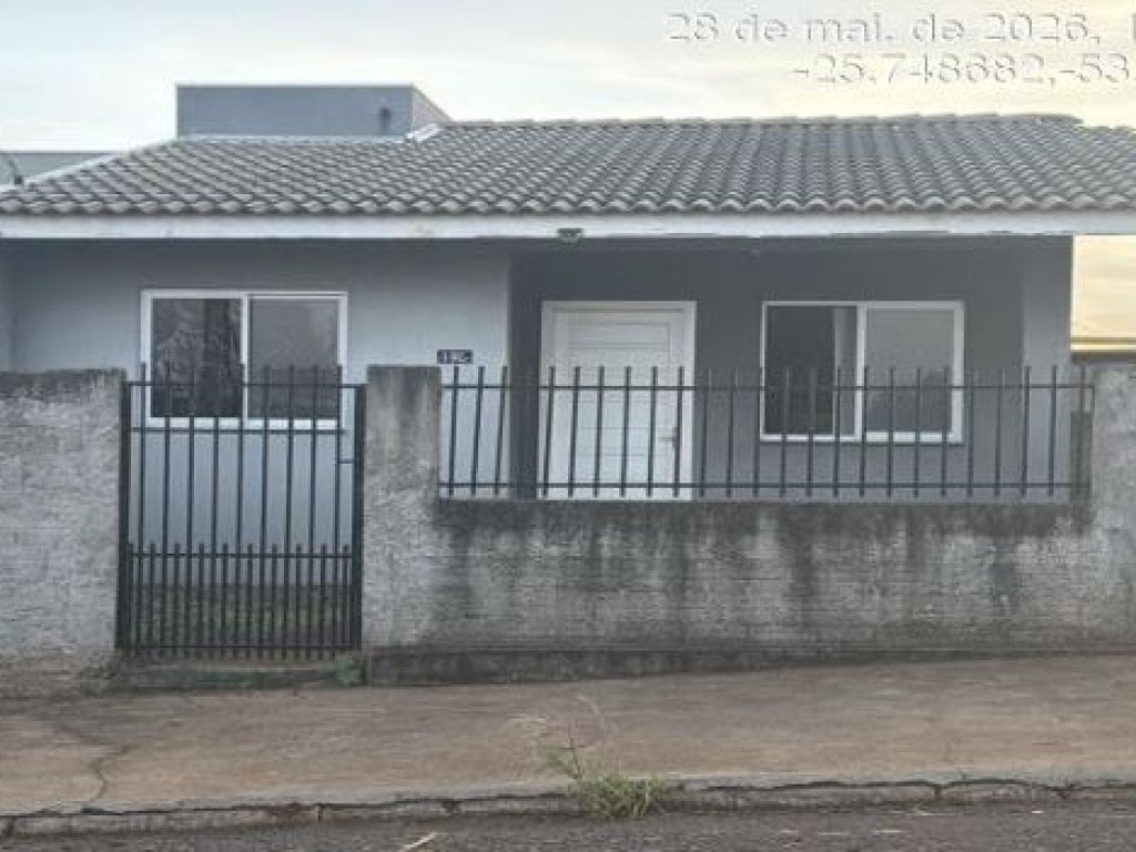 Casa 50 m² - Dois Vizinhos-PR - Rua Maria Quitéria, 196 - Casa 02 - Vitória