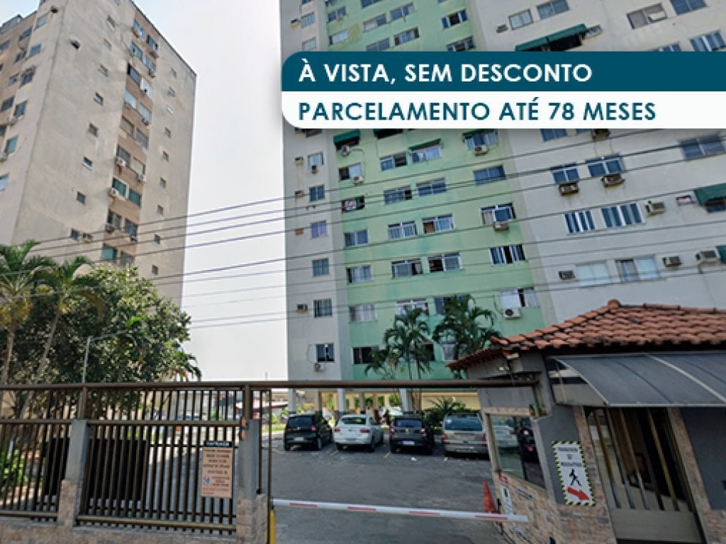 Apartamento 51 m² (privativa + comum) - Comendador Soares - Nova Iguaçu - RJ