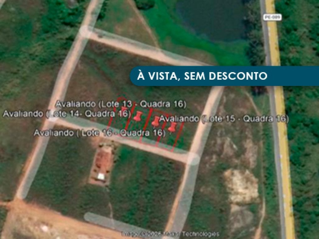 04 Terrenos 360 m² (cada) - Loteamento Araruna II - Timbaúba - PE